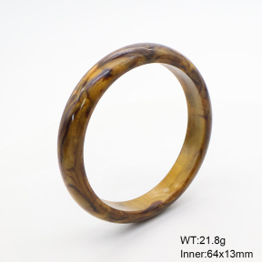 6BA300407aajl-900  Resin  Stainless Steel Bangle
