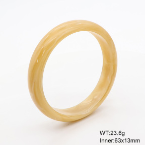 6BA300409aajl-900  Resin  Stainless Steel Bangle