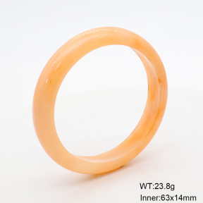 6BA300412aajl-900  Resin  Stainless Steel Bangle