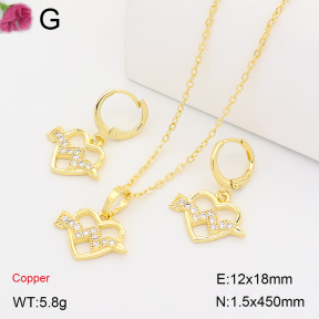 F2S013740abol-J201  Fashion Copper Set