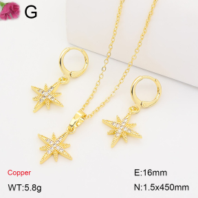 F2S013742abol-J201  Fashion Copper Set