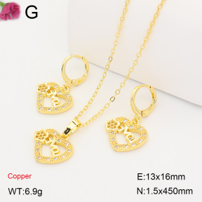 F2S013744abol-J201  Fashion Copper Set