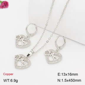 F2S013745abol-J201  Fashion Copper Set