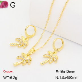 F2S013748abol-J201  Fashion Copper Set