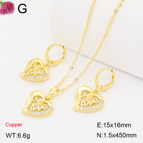 F2S013750abol-J201  Fashion Copper Set