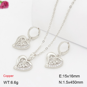 F2S013751abol-J201  Fashion Copper Set