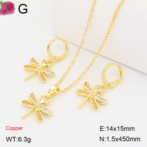 F2S013754abol-J201  Fashion Copper Set