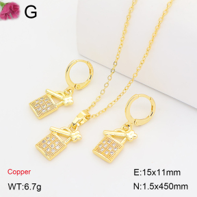 F2S013760abol-J201  Fashion Copper Set