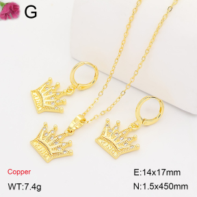 F2S013788abol-J201  Fashion Copper Set