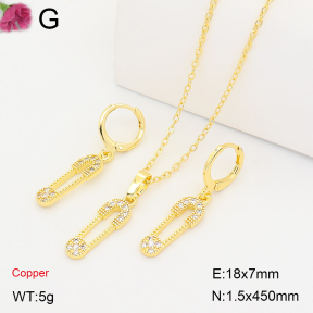 F2S013792abol-J201  Fashion Copper Set
