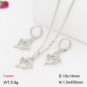 F2S013801abol-J201  Fashion Copper Set