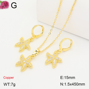 F2S013810abol-J201  Fashion Copper Set