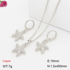 F2S013811abol-J201  Fashion Copper Set