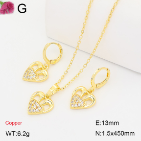 F2S013812abol-J201  Fashion Copper Set