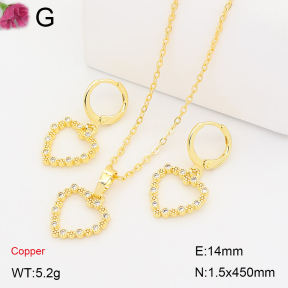 F2S013814abol-J201  Fashion Copper Set