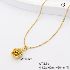 6N2005365bbml-908  14K PVD  Stainless Steel Necklace