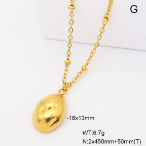 6N2005367vbmb-908  18K PVD  Stainless Steel Necklace