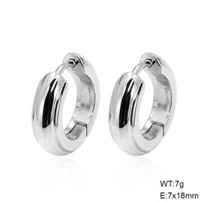 6E2007567bbln-G038  316 SS,Handmade Polished  Stainless Steel Earrings