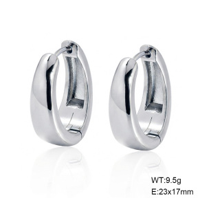 6E2007593bbln-G038  316 SS,Handmade Polished  Stainless Steel Earrings
