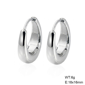 6E2007597bbln-G038  316 SS,Handmade Polished  Stainless Steel Earrings