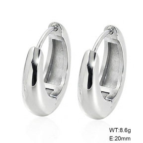 6E2007599bbln-G038  316 SS,Handmade Polished  Stainless Steel Earrings