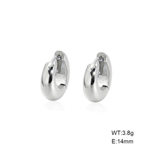 6E2007607bbln-G038  316 SS,Handmade Polished  Stainless Steel Earrings