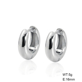 6E2007613bbln-G038  316 SS,Handmade Polished  Stainless Steel Earrings
