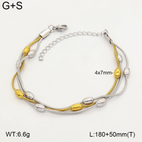 2B2006186ablb-368  Stainless Steel Bracelet