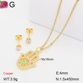 F2S007388bbov-J135  Fashion Copper Sets