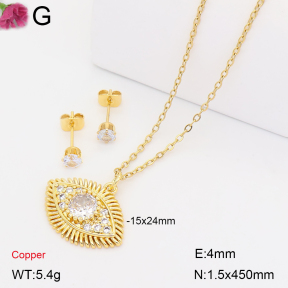 F2S007390bbov-J135  Fashion Copper Sets
