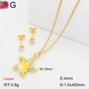 F2S007392bbov-J135  Fashion Copper Sets