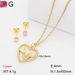 F2S007397bbov-J135  Fashion Copper Sets