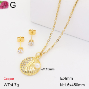F2S007398bbov-J135  Fashion Copper Sets