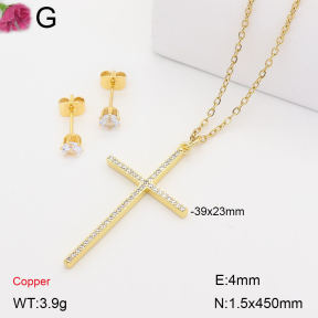 F2S007401bbov-J135  Fashion Copper Sets