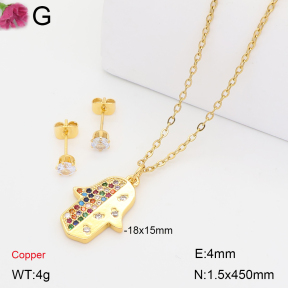 F2S007403bbov-J135  Fashion Copper Sets