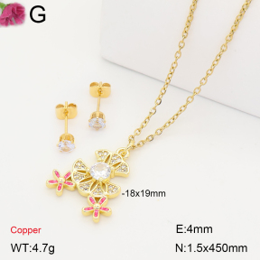 F2S007405bbov-J135  Fashion Copper Sets