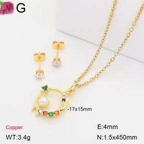F2S007406bbov-J135  Fashion Copper Sets
