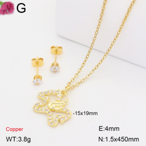 F2S007407bbov-J135  Fashion Copper Sets