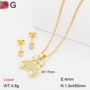F2S007410bbov-J135  Fashion Copper Sets