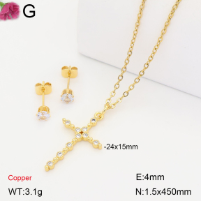 F2S007417bbov-J135  Fashion Copper Sets