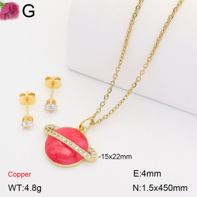 F2S007420bbov-J135  Fashion Copper Sets