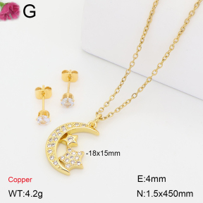 F2S007426bbov-J135  Fashion Copper Sets