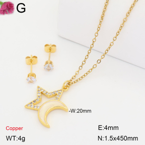 F2S007433bbov-J135  Fashion Copper Sets