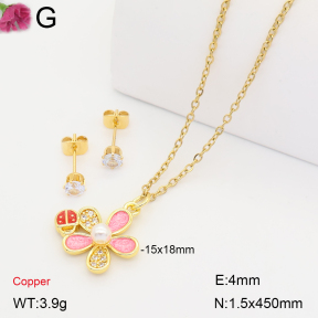 F2S007435bbov-J135  Fashion Copper Sets