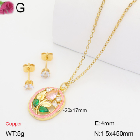 F2S007441bbov-J135  Fashion Copper Sets