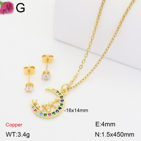 F2S007443bbov-J135  Fashion Copper Sets