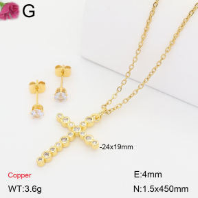 F2S007444bbov-J135  Fashion Copper Sets