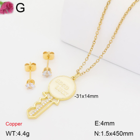 F2S007446bbov-J135  Fashion Copper Sets