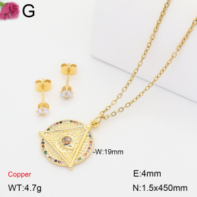F2S007448bbov-J135  Fashion Copper Sets