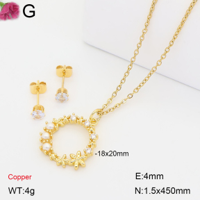 F2S007453bbov-J135  Fashion Copper Sets